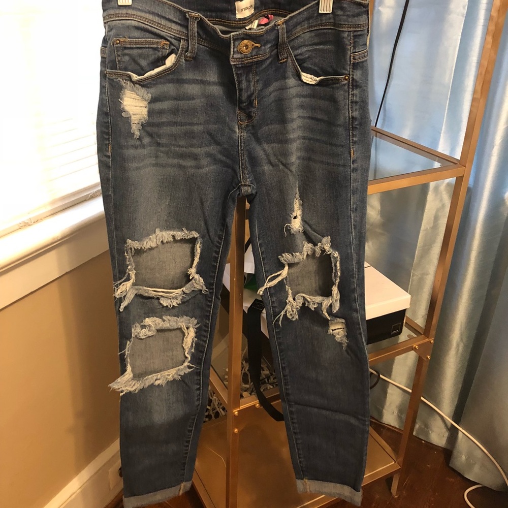Sneak Peek Ripped Jeans